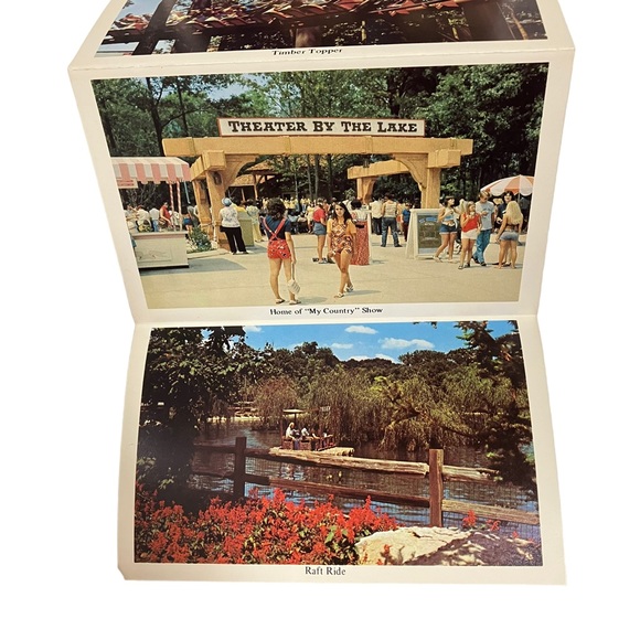 Opryland USA Grand Ole Opry Nashville TN Souvenir Postcard Folder Vintage 70's - Picture 8 of 11